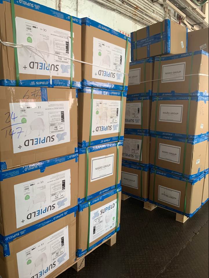 防疫物品(如口罩/面罩/護目鏡等)進出口運輸服務案例圖 防疫物品(如口罩/面罩/護目鏡等)進出口運輸服務案例圖