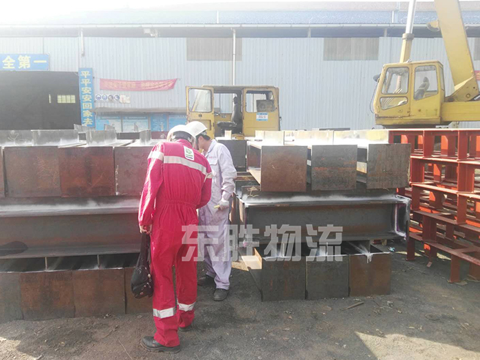 佛山鋼結構材料運輸到香港，鋼材運輸香港,深圳東勝物流鋼結構材料運輸到香港案例圖