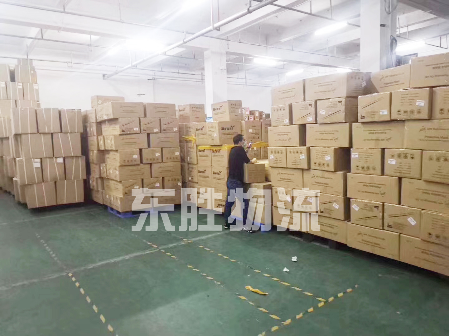 口罩出口報關，口罩發(fā)貨到香港物流運輸案例